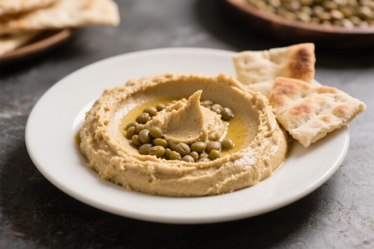 Lentil Hummus – A Creamy, Budget-Friendly Dip