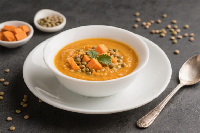 Lentil Sweet Potato Soup – Cozy, Hearty, and Simple