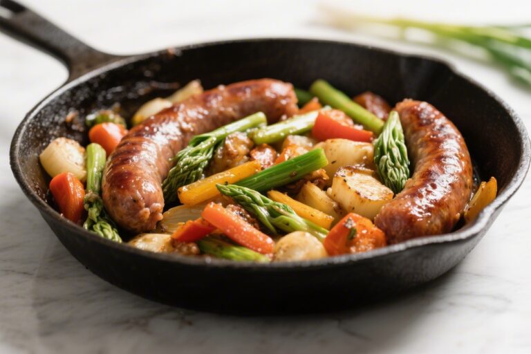 One-Pan Italian Sausage With Spring Vegetables – A Simple, Flavor-Packed Weeknight Dinner