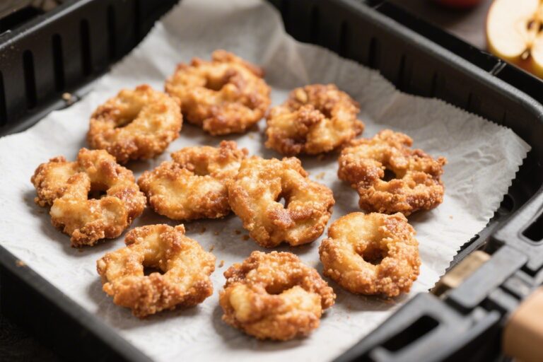 10-Min Air Fryer Apple Fritters – Quick, Cozy, and Delicious