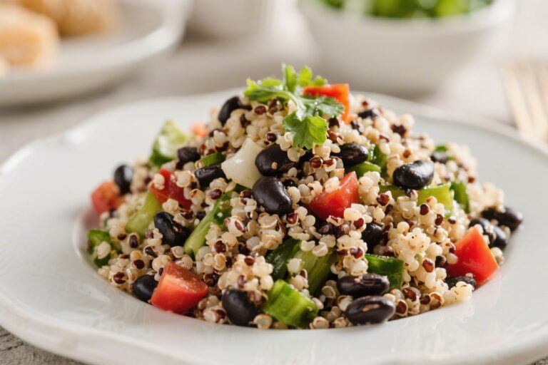 Quinoa Black Bean Salad – Fresh, Hearty, and Ready in Minutes