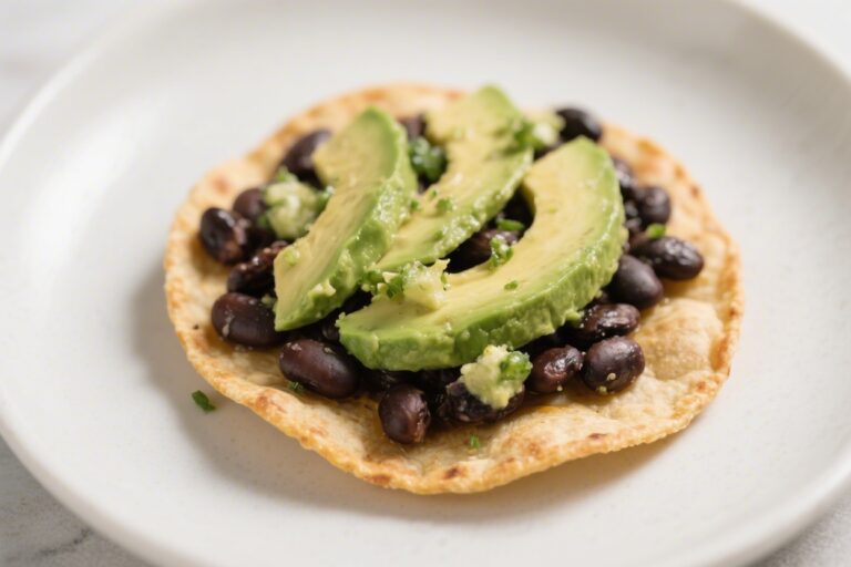 Quick Black Bean Tostadas With Avocado – A Fast, Flavor-Packed Weeknight Meal