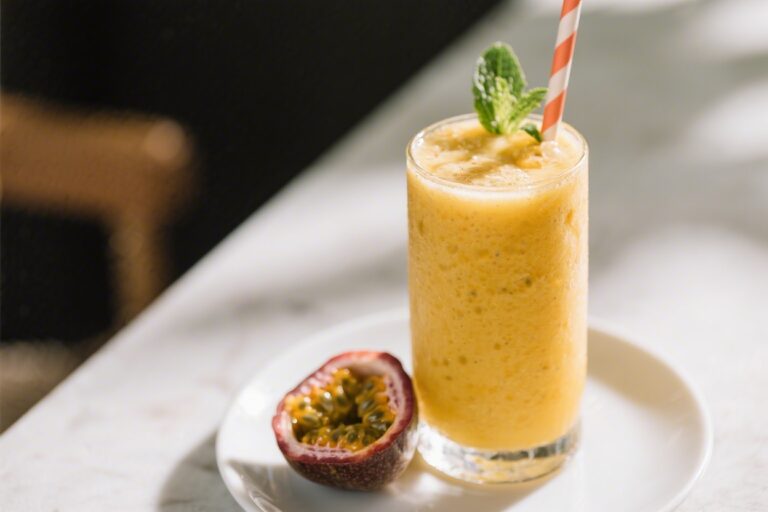 Tropical Passion Fruit Smoothie – Bright, Refreshing, and Easy