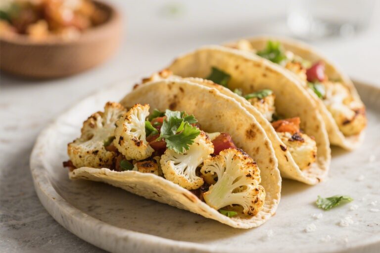 Quick Roasted Cauliflower Tacos – Fast, Flavorful, Weeknight-Friendly