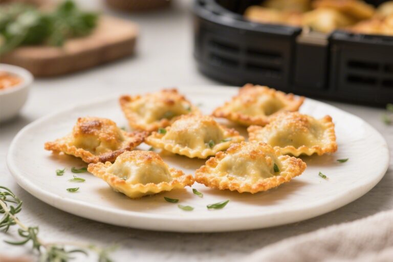 15-Min Crispy Air Fryer Ravioli Bites – A Fast, Crowd-Pleasing Snack