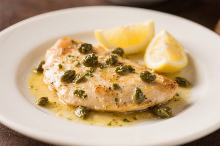 Quick Chicken Piccata With Capers and Lemon – Bright, Fast, and Flavorful