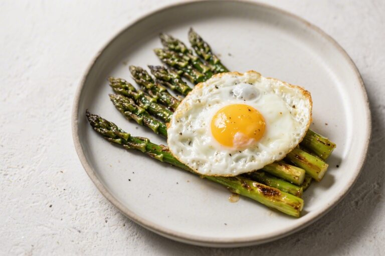 15-Min Roasted Asparagus with Fried Egg – A Fast, Fresh Weeknight Favorite