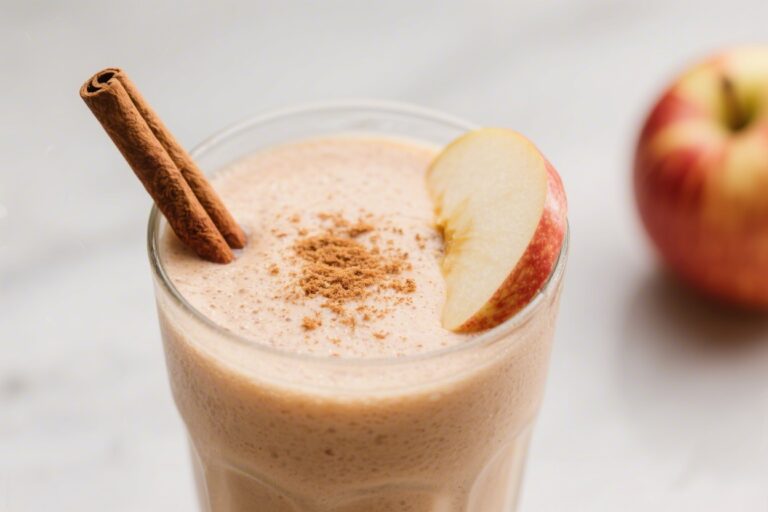 Apple Cinnamon Smoothie – Cozy, Creamy, and Refreshing