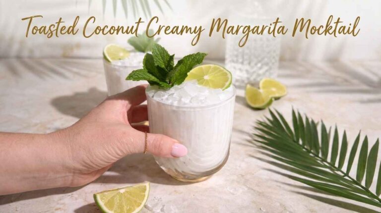 Toasted Coconut Creamy Margarita Mocktail: The Ultimate Non-Alcoholic Summer Drink